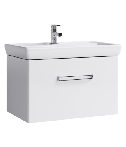 Тумба с умывальником AQWELLA Neo 80 Белый NEO01081